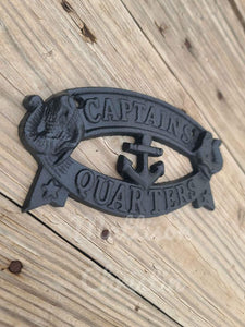 Captains Quarters Cast Iron Wall Decor