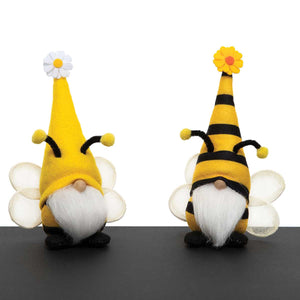 Bumblebee Winged Couple Gnome