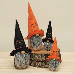 Halloween Cat Gnomes Set of 2