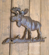Moose Cast Iron Key Rack