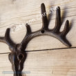 Elk Antler Cast Iron Key Rack