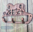 Horse Cast Iron Key Rack