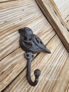 Song Bird Cast Iron Hook