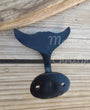 Black Whale Tail Fluke Hooks