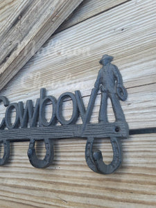 Cowboy Coat Rack