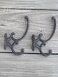 Cast Iron Hook Set of 2