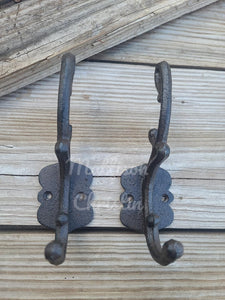 Decorative Coat Hat Key Towel Hook Set 2