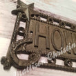 Howdy Welcome Cast Iron Sign Plaque