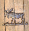 Moose Cast Iron Key Rack