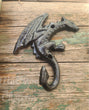 Black Dragon Gothic Key Hook Towel Hat Coat Rack Set of 2