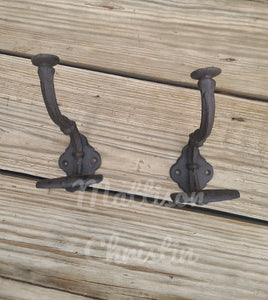 Coat and Hat Cast Iron Hook