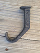 4 Railroad Spike Replicated Hat Coat Towel Key Hook