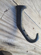 4 Railroad Spike Replicated Hat Coat Towel Key Hook