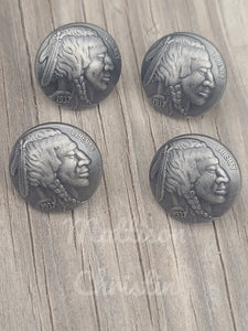 10 Indian Head Replicated Nickle Tacks (Copy)