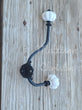 Porcelain Knob Hook Towel Hat Coat Key Rack