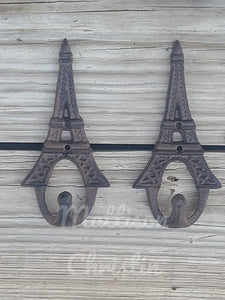 Eiffel Tower Paris Theme Hat Coat Key Towel Hook