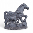 Cast Iron Western Themed Horse Doorstop