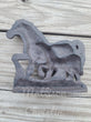 Cast Iron Western Themed Horse Doorstop