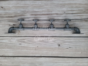 Industrial Valve Wall Towel Hat Coat Key Rack Hook