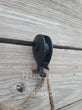 Hook with Cast Iron Pulley