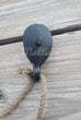 Hook with Cast Iron Pulley