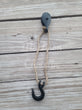 Hook with Cast Iron Pulley