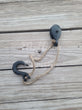 Hook with Cast Iron Pulley