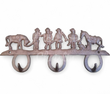 Cowboy Horse Cast Iron Key Rack Hook