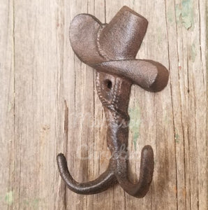 Cowboy Hat Cast Iron Coat Hat Towel Hook