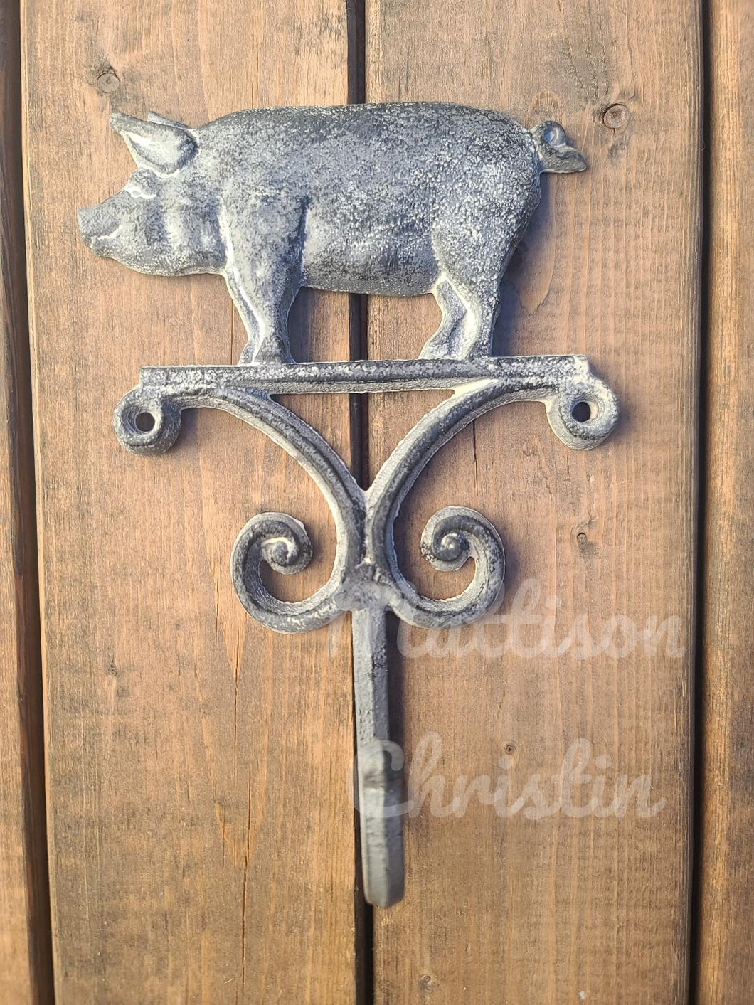 Rustic Farmhouse Pig Hook