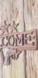 Pistol Cast Iron Welcome Plaque