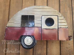 Retro Camper Birdhouse