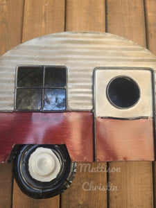 Retro Camper Birdhouse