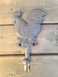 Rooster Cast Iron Hook