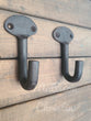 2 Rowan Cast Iron Hook