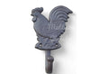 Rooster Cast Iron Hook Towel Hat Coat Key Rack