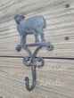 Sheep Cast Iron Wall Hook