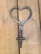 Twisted Heart Metal Hook