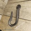 Black Cast Iron Fishing Hook Set of 4 Key Coat Hat Towel Rack