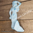 Distressed Blue Mermaid Hook