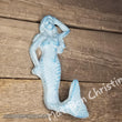 Distressed Blue Mermaid Hook