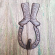 Cowboy Boots Cast Iron Hook