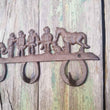 Cowboy Horse Cast Iron Key Rack Hook