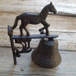 Horse Dinner Door Cast Iron Bell