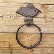 Pelican Nautical Themed Cast Iron Towel Ring