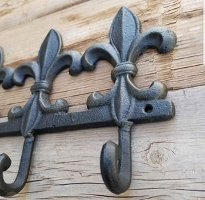 Fleur de lis coat hooks hot sale