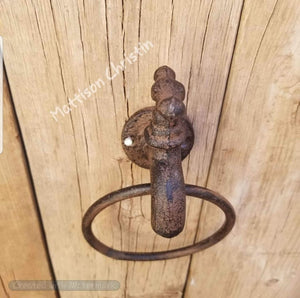 Spigot Faucet Cast Towel Ring Bathroom Kitchen