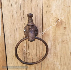 Spigot Faucet Cast Towel Ring Bathroom Kitchen
